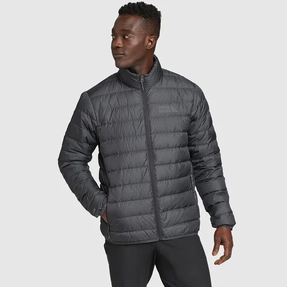 Eddie Bauer Men's CirrusLite Hooded Down Jacket Dark Smoke size‎ large nwt - Picture 1 of 11